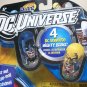 DC Mighty Beanz 4-pack super hero universe moose new unopened superman batman Spin Master 2011