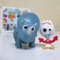 Forky & Trixie Toy Story 4 lot of 2 blind bag mini figures Series 3 triceratops Disney Pixar Mattel