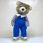 Sammy Skates 14" 1985 roller skating vintage plush bear doll knock off music works Superfine Ind