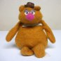 1979 Fozzie Bear 7" Beanbag Muppet vintage show plush doll stuffed animal 865 Fisher Price