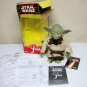 Interactive Yoda 8" Star Wars talking moving figure toy Tiger Hasbro 2000