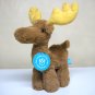 12" Morris Moose plush stuffed doll new voyagers brown deer manhattan toy company 2015