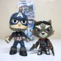 Avengers Endgame Rocket & Captain America Mystery Minis lot raccoon infinity war 4 Funko Marvel
