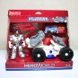 Hero World Cyborg & ATV + bonus DVD DC Super Friends vehicle set robot man Fisher Price 2011