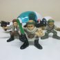 Star Wars Galactic Heroes Lot Endor Han Solo Luke Skywalker rebel trooper freeco bike vehicle