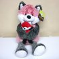 Fox Momma & Cub 16" plush stuffed red gray doll tags animal adventure new mom baby 2018