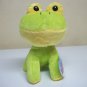 6" Fuzzy Friends Frog plush stuffed doll green yellow new greenbrier international 2019