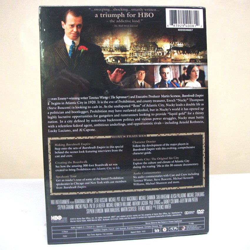 Boardwalk Empire DVD Season 1 NEW SEALED set drama first steve buscemi ...