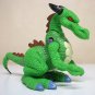 Imaginext Battle Dragon green Castle Series MISSING WINGS Mattel Fisher Price 2002