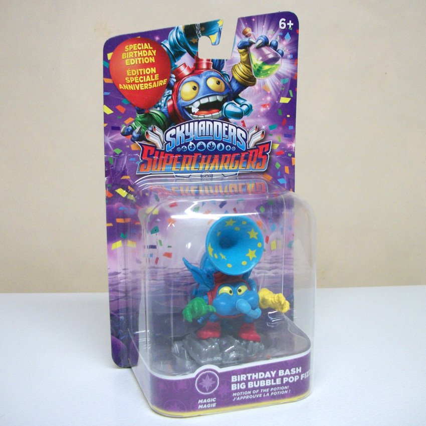 Skylanders Birthday Bash Big Bubble Pop Fizz Superchargers special ...