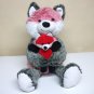 Fox Momma & Cub 16" plush stuffed red gray doll tags animal adventure new mom baby 2018