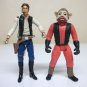 Star Wars Han Solo & Nien Nunb action figures loose lot 30th anniversary POTF Hasbro 1997 2007
