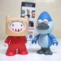 Chase Finn 1/40 & Mordecai Cartoon Network Collection Titans 3" lot variant adventure time regular