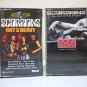 Scorpions lot of 2 cassette tapes Hot & Heavy Slow best of ballads rock metal german RCA 1982