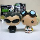 Doc Brown & Neo Sci-Fi Pint Size Heroes science fiction matrix back to the future lot Funko 2017