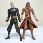 Star Wars missing hands lot 2 figures loose flamethrower clone trooper count dooku animated Hasbro