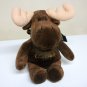 Cabela's Morty Moose beanie plush doll toy with tags camo scarf camouflage stuffed animal
