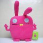 Ugly Dolls Wippy 17" plush monster with tags bright pink antennas original large 2010