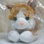 Floppies Chester 12" plush tabby cat beanie orange ginger new doll 31456 Aurora World