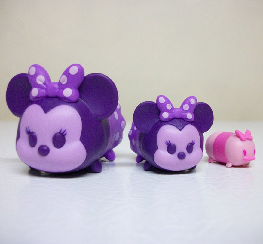 Disney Tsum Tsum Minnie Mouse lot Daisy Duck purple pink Color Pop ...