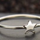 Sterling Silver Ring - Tiny Star Ring