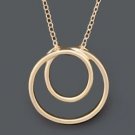 Giani Bernini Gold Circle Pendant Necklace Giani Bernini Gold Circle Pendant Necklace