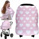 Carseat Canopy - Nursing Cover (Sweetheart)
