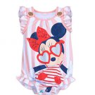 Disney Minnie Mouse Striped Bodysuit for Baby Size 3-6 MO Multi
