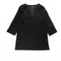 Karma V - Neck Tunic  Black
