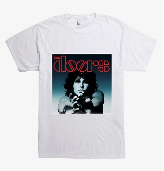 The Doors Shirtless Jim T-Shirt