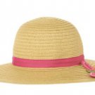 Gymboree straw Hat with butterfly 3-4