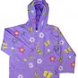 Foxfire for Kids Lavender Rain Coat