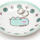 Pusheen by Our Name is Mud “Pusheen Blue Trinket Tray” Stoneware Dish
