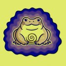Haunted Toad Vinyl Sticker by Shop Emily M