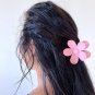 Pale Pink Big Daisy Flower Claw Clip by Solar Eclipse