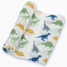 Rawr-Some Baby Muslin Cotton Blanket
