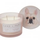 Sand + Paws 12 oz. Frenchie Ocean Mist Candle