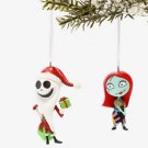 Disney The Nightmare Before Christmas Jack Skellington as Santa & Sally Ornament Disney The Nightmare Before Christmas Jack Skellington as Santa & Sally Ornament