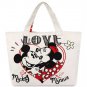 Disney Store Mickey and Minnie Mouse ''Love'' Canvas Tote