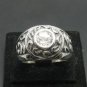 STERLING SILVER RING SOLID 925 MEN CZ NEW SIZE P - X