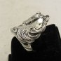 STERLING SILVER RING 925 HORSE UNICORN SOLID NEW SIZE G - V