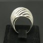 STYLISH PLAIN STERLING SILVER RING SOLID 925 NEW SIZE J - T