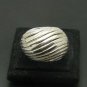 STYLISH PLAIN STERLING SILVER RING SOLID 925 NEW SIZE J - T