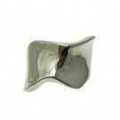 STYLISH PLAIN STERLING SILVER RING SOLID 925 NEW SIZE H - V R001349 EMPRESS