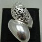 STYLISH LONG STERLING SILVER RING SOLID 925 NEW SIZE H - V EMPRESS