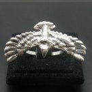 STERLING SILVER RING SOLID 925 EAGLE NEW SIZE G - V