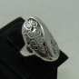 STYLISH STERLING SILVER RING SOLID 925 NEW SIZE H - T EMPRESS R001096