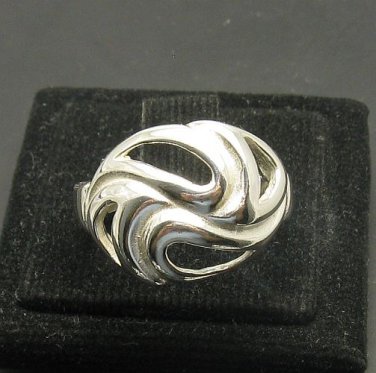 STYLISH PLAIN STERLING SILVER RING SOLID 925 NEW SIZE G - T
