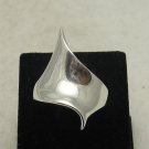 STYLISH STERLING SILVER RING PLAIN SOLID 925 SIZE H-T EMPRESS
