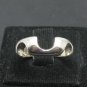 STYLISH STERLING SILVER RING BAND SOLID 925 NEW SIZE G - P